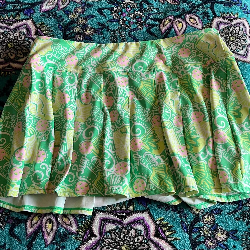 Lilly Pulitzer UPF 50+ Luxletic Annora Skort Size XL Spearmint